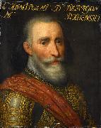 Portrait of Francisco Hurtado de Mendoza, admiral of Aragon. Jan Antonisz. van Ravesteyn
